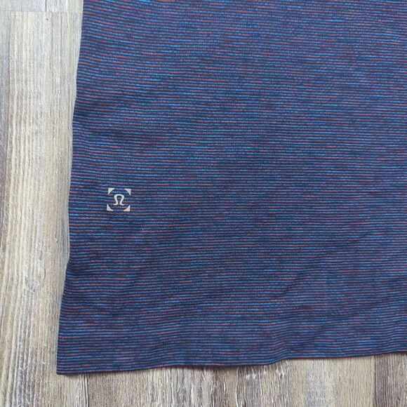 Lululemon Metal Vent Tech T Shirt Mens XL Blue Short Sleeve Athletic Active Gym - Picture 11 of 14